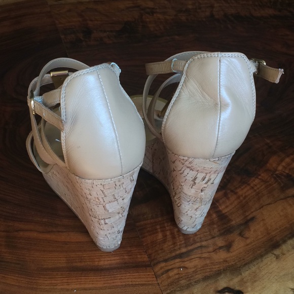 Wedged sandals with Gold - Picture 4 of 4